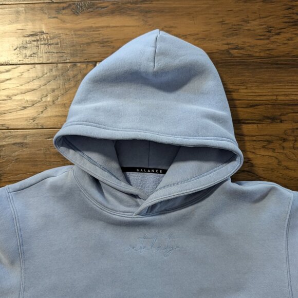 Vitality cropped hoodie blue size small - Picture 7 of 16